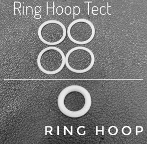 5 cái Ring Hoop Tect (TRẮNG)